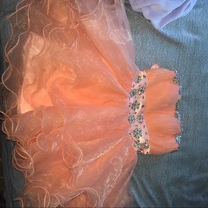 Orange Grace Karin homecoming dress