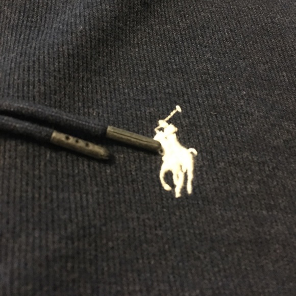 Polo jacket navy blue - Picture 3 of 4