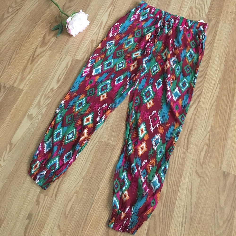 NWT long woven pants