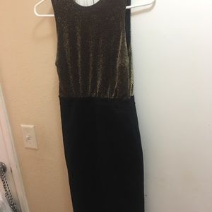 Fashion Nova Heart of Gold Dress