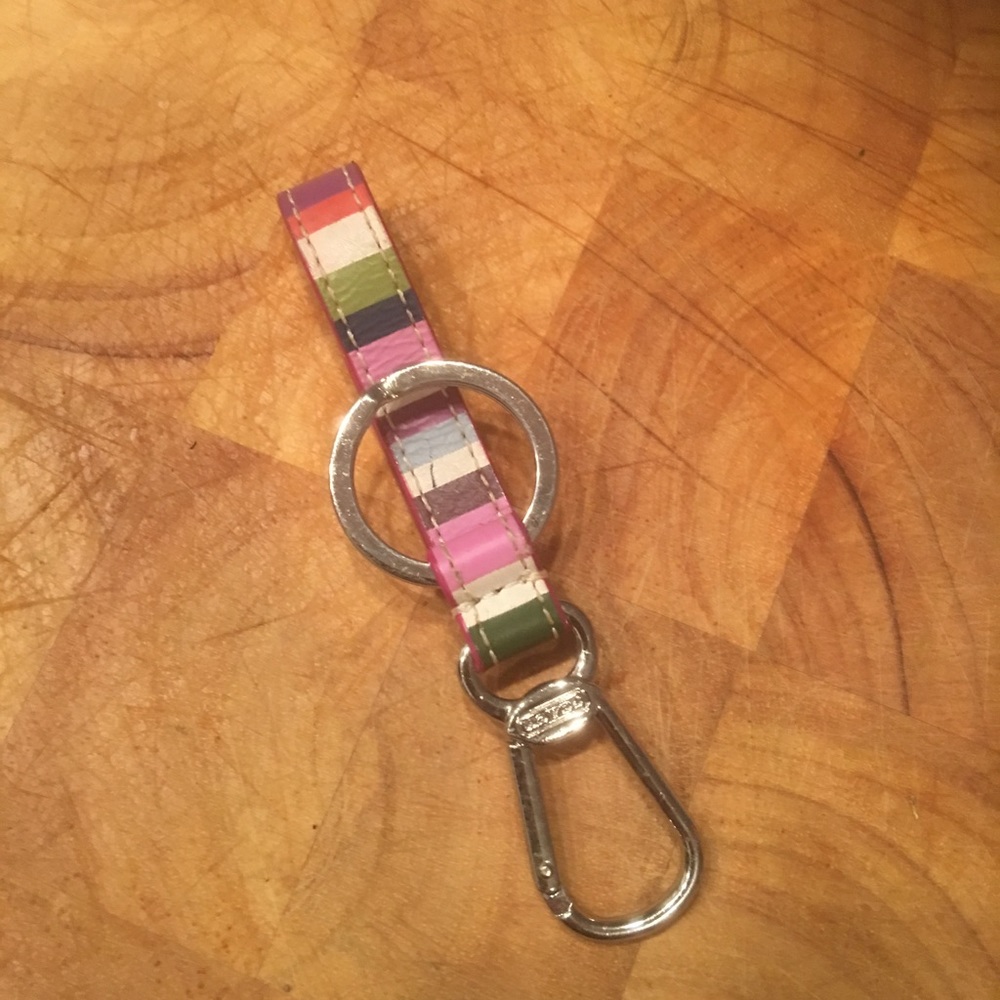 Authentic coach key chain