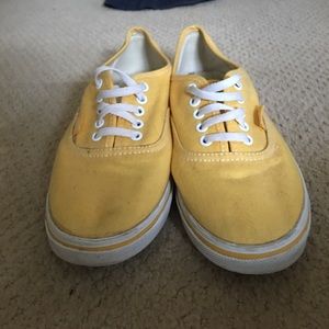 Yellow vans