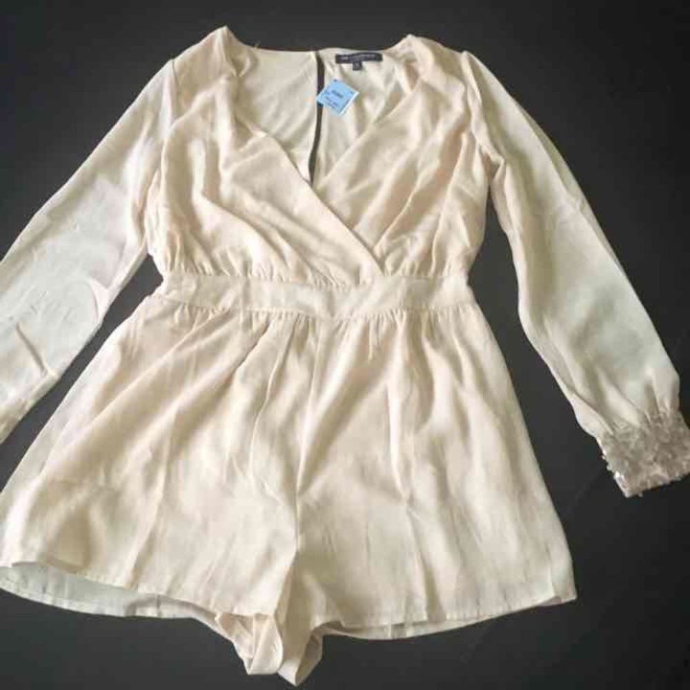 NWT Cream romper
