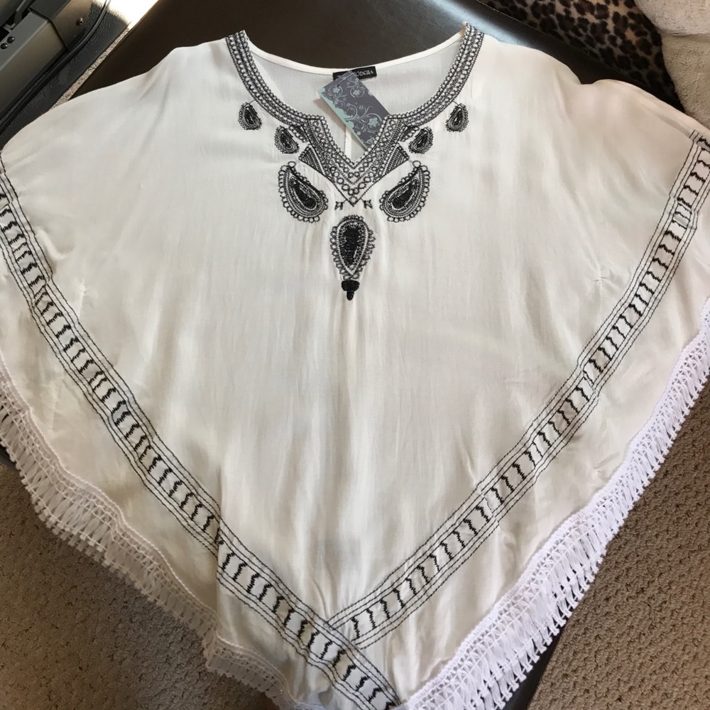 Poncho style top