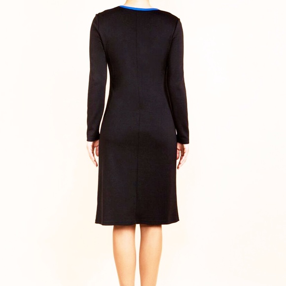 ROYAL BLUE PARTY DRESS MADE IN EUROPE - Picture 2 of 3