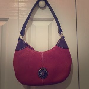 Red Dooney & Bourke leather handbag