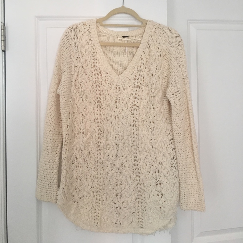 Free People chunky sweater
