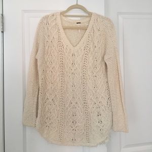 Free People chunky sweater