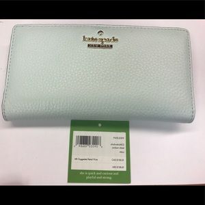 Kate Spade Jackson street Stacy island waters blue