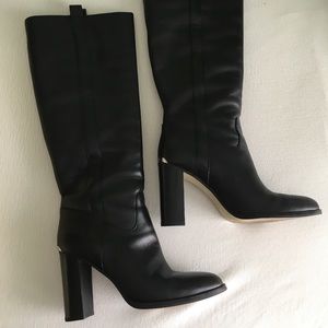 Michael Kors leather knee high boots
