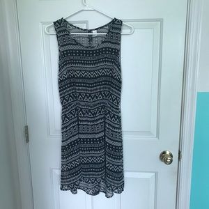 tribal print dress