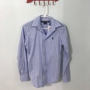 stripped Ralph Lauren Sport button up