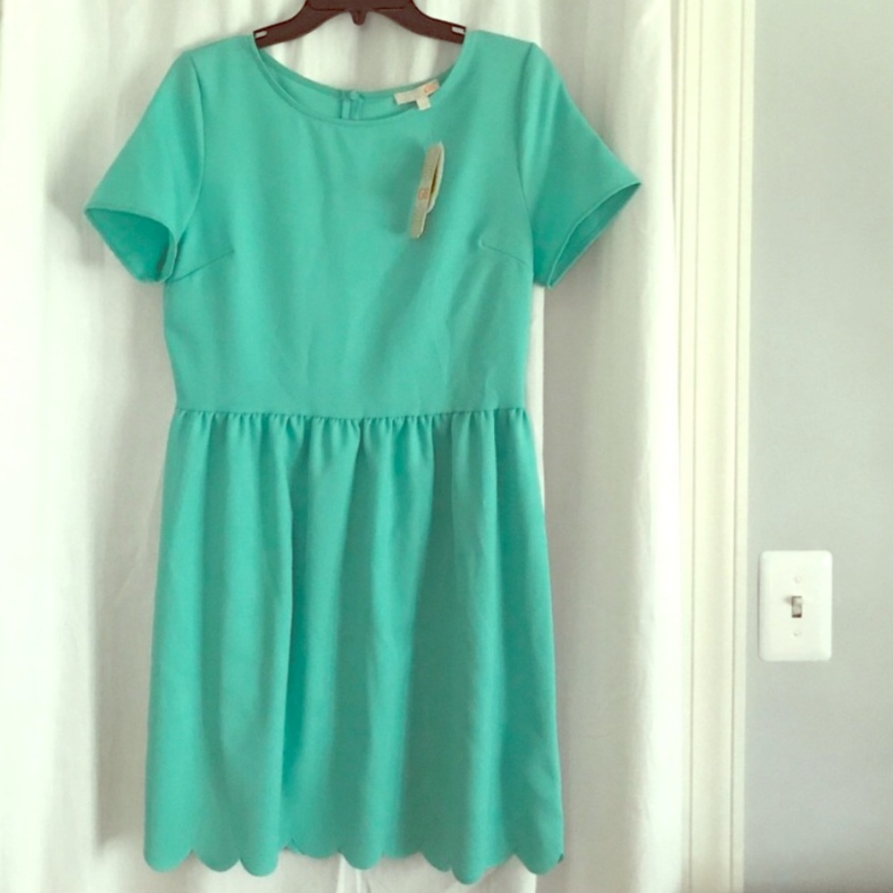 💕NWT GB MINT GREEN SHORT SLEEVED DRESS 👗💕💃