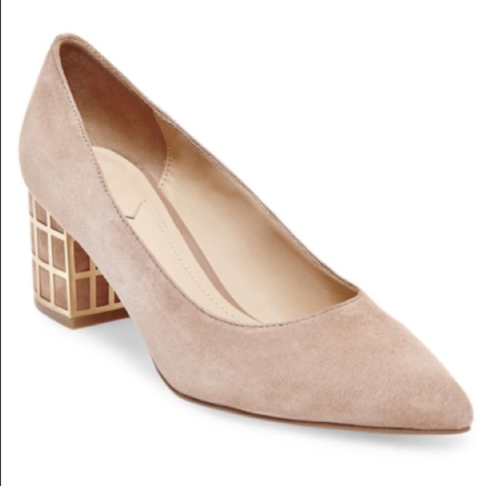 Brian Atwood Karina Microsuede Point-Toe Pumps