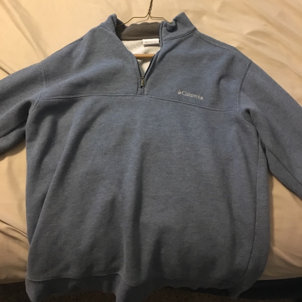 Columbia half zip jacket