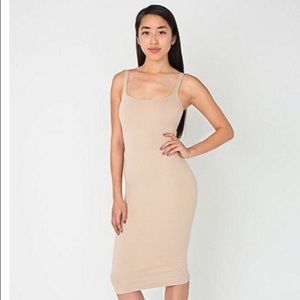 American Apparel Ponte Tank Dress (Moonlight)