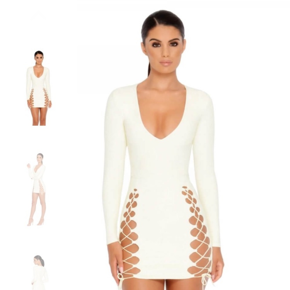 Sexy white dress