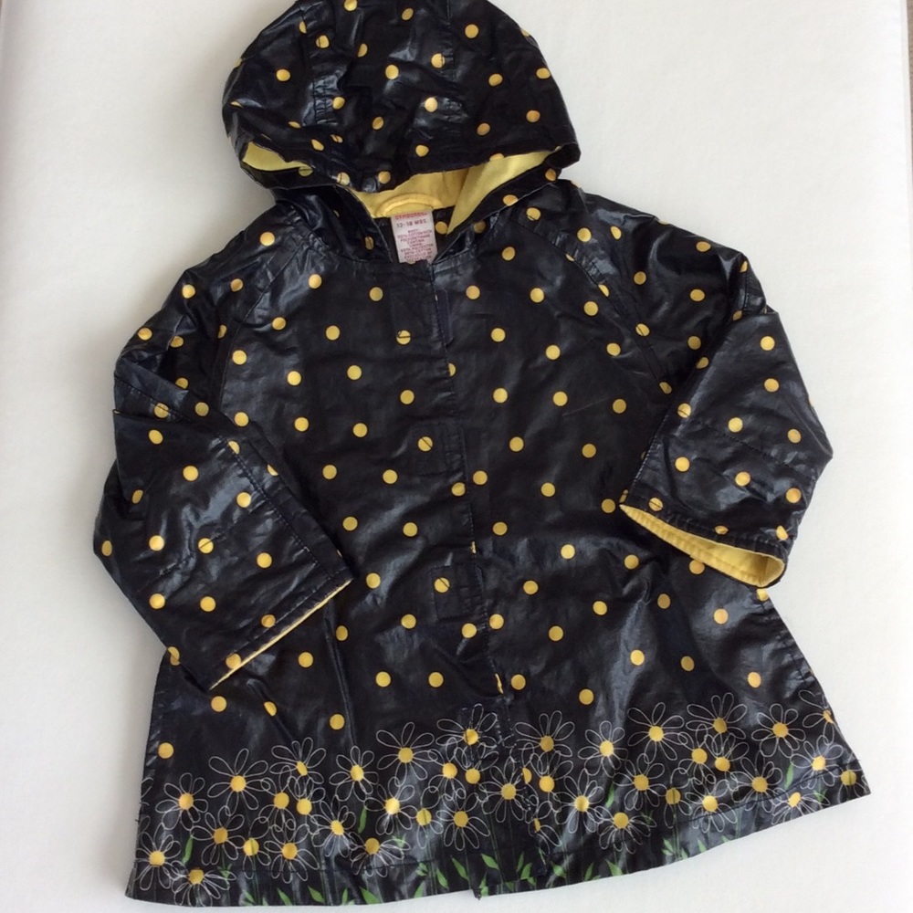 Gymboree girls Raincoat ( size 12-18 months)