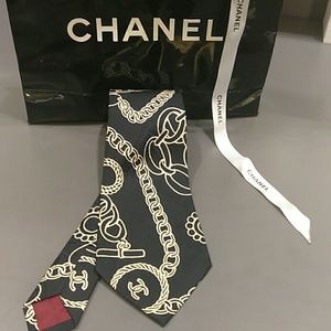 👌👌HP👌👌💯 vintage Chanel tie