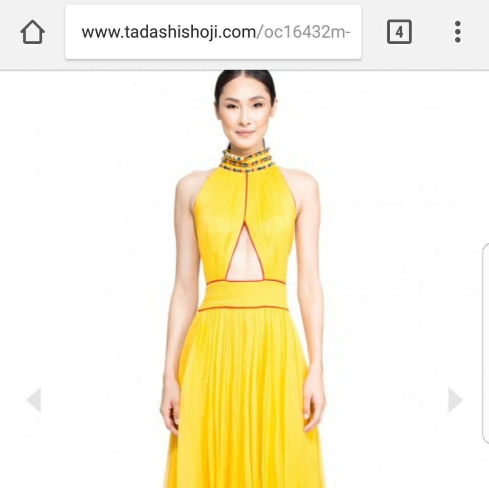 Dress with tags