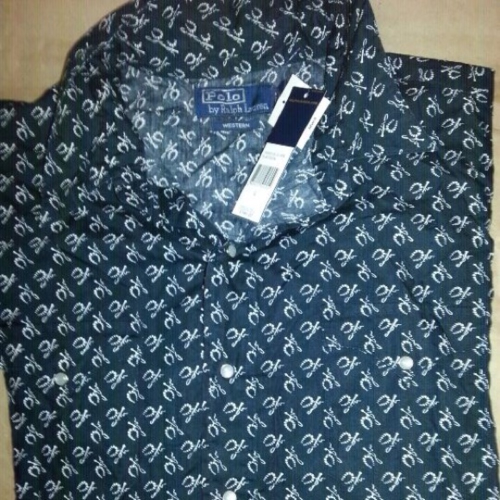 POLO WESTERN BUTTON DOWN SHIRT
