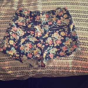 High waisted shorts