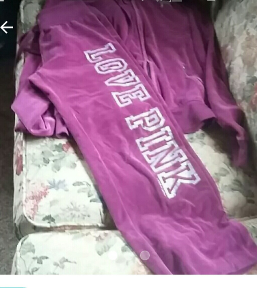 Victoria's secret pink outfit