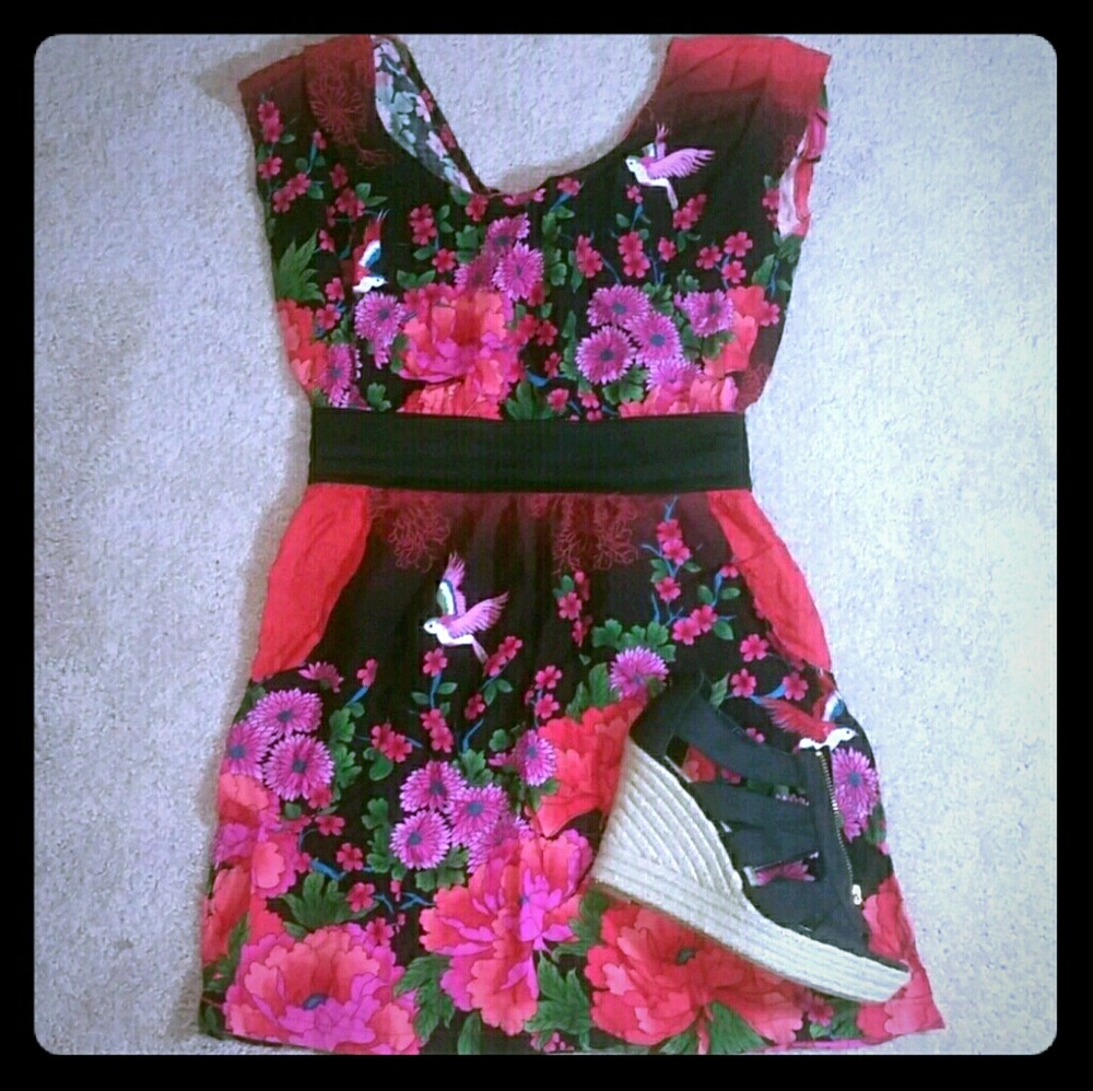 Floral Mini Dress