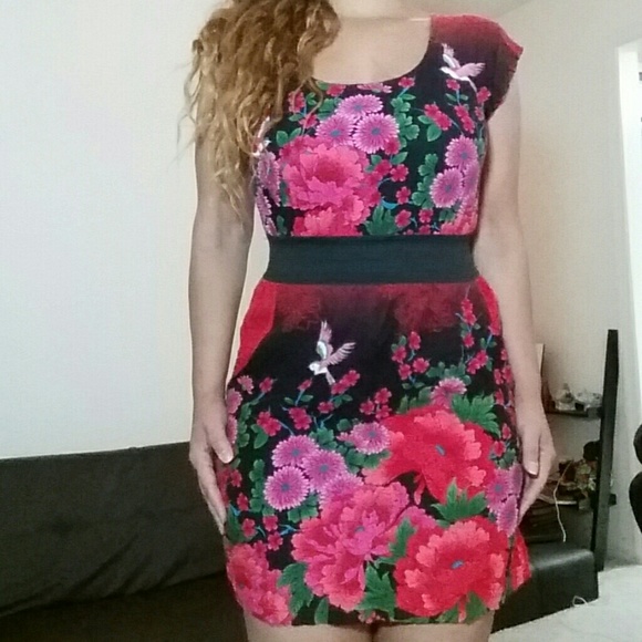 Floral Mini Dress - Picture 4 of 6