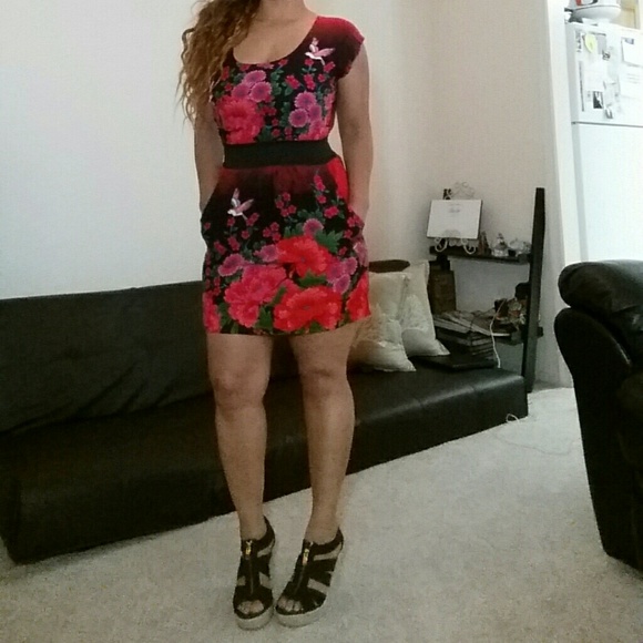 Floral Mini Dress - Picture 6 of 6