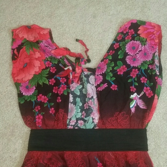 Floral Mini Dress - Picture 5 of 6