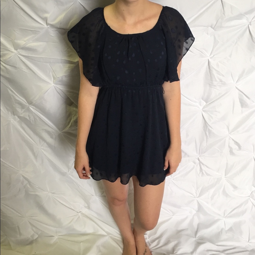 Polka Dot Mini Fairy Dress