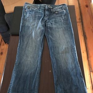 American Express Jeans Boot Cut worn once