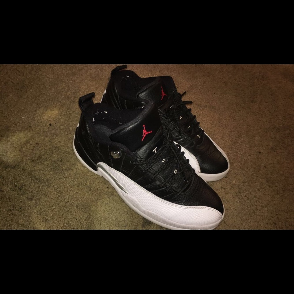 Jordan 12 low playoffs