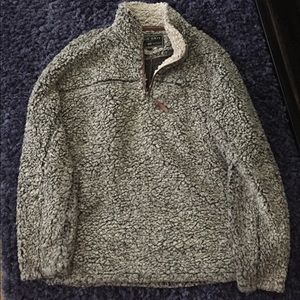 True Grit Frosty Tipped 1/4 Zip Pullover