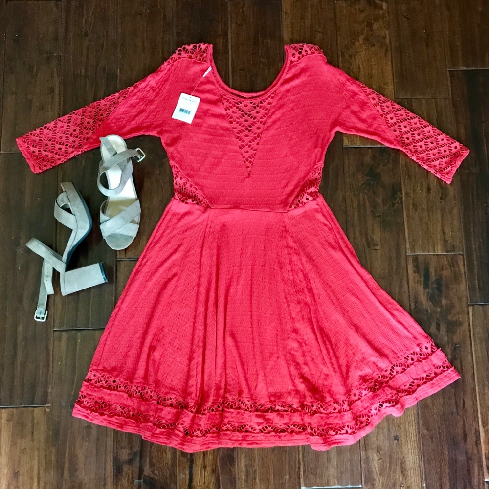 Free People "To The Point" Dress