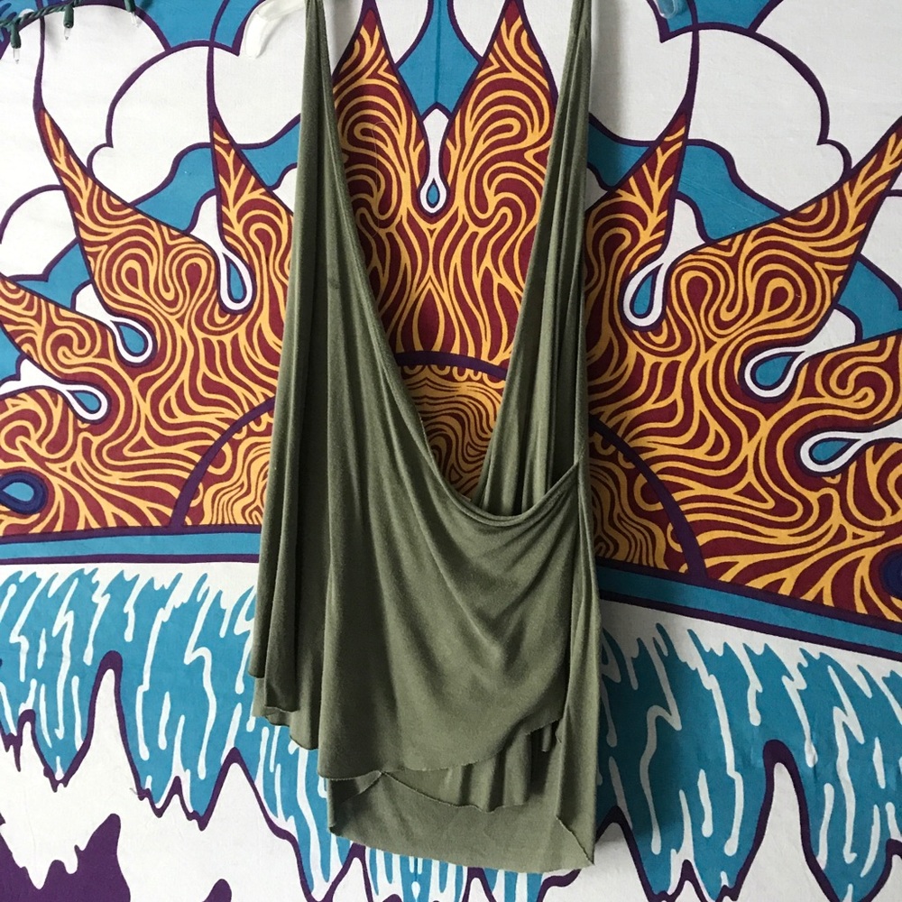Slouchy Low Cut Tank!