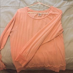 Peach long sleeve shirt from Pink