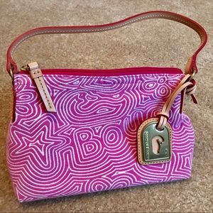 Dooney & Bourke. Small. Pink and White