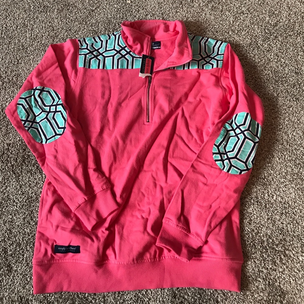 Half zip up women's pullover