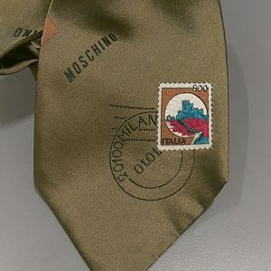 💯 vintage moschino tie