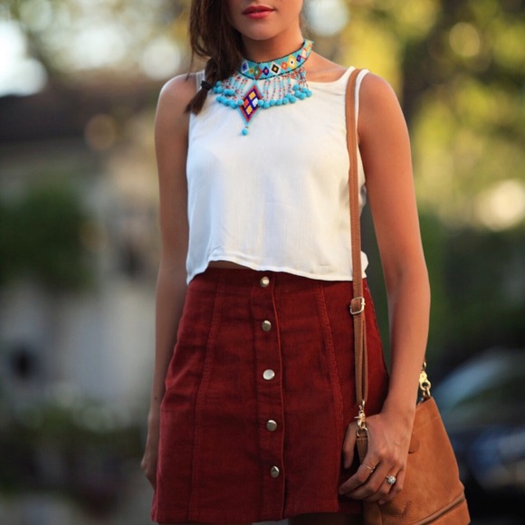 Boutique Dresses & Skirts - Fashion Corduroy Skirt 💥