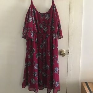 Torrid cold shoulder dress