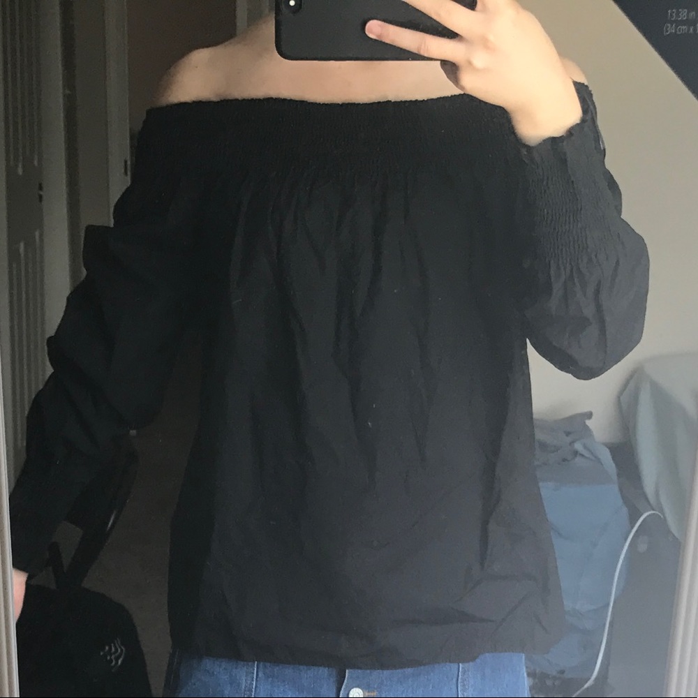 Zara off-shoulder blouse