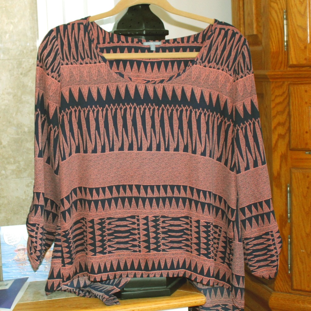 Casual Blouse Open Back