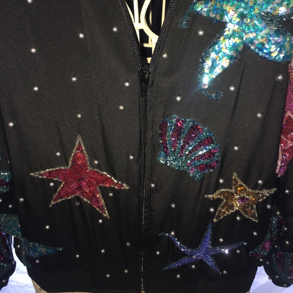 Perlita small handmade 100% silk jacket