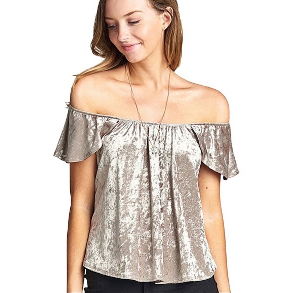 Off the shoulder top