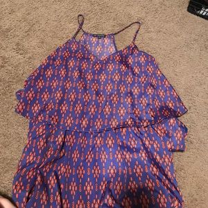 Long patterned dress
