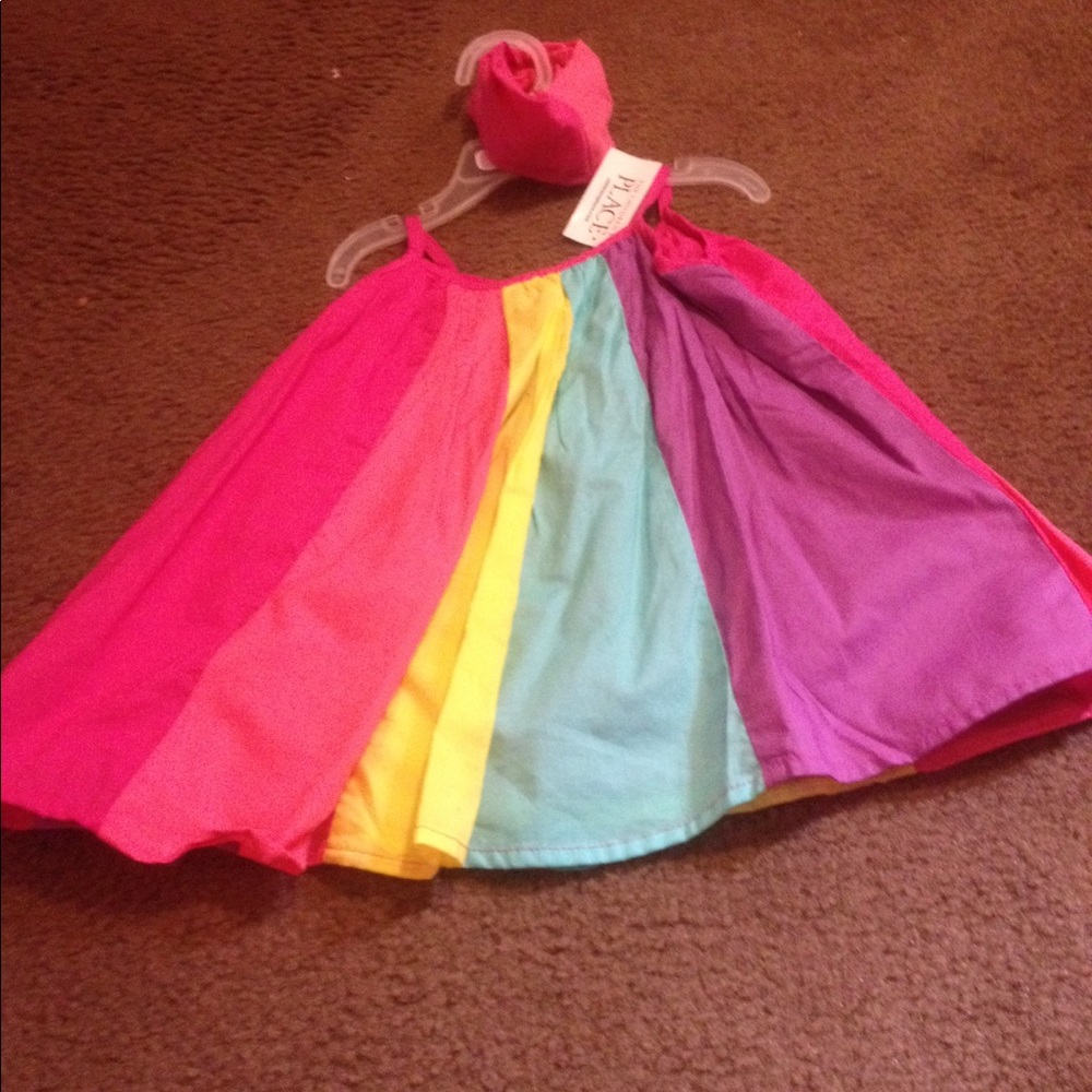 Baby Girls Rainbow Dress
