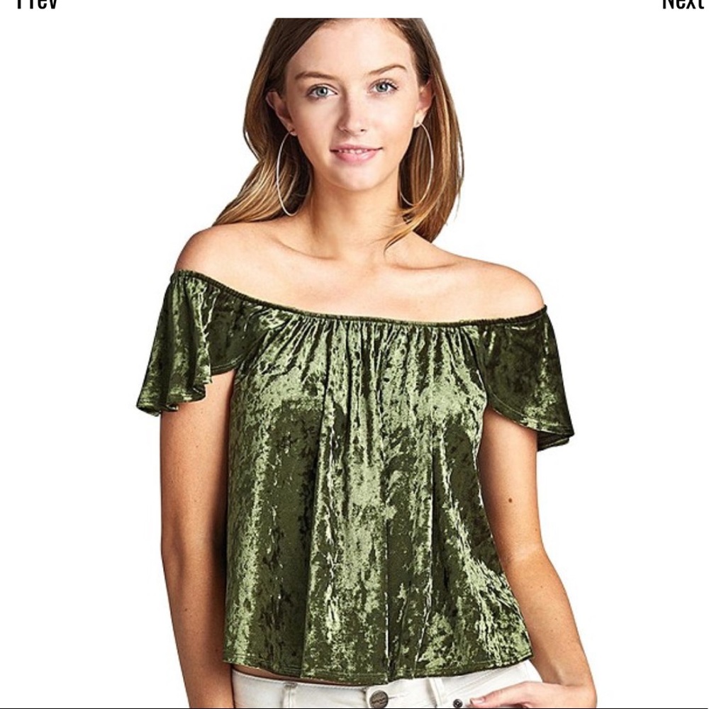 Off the shoulder top